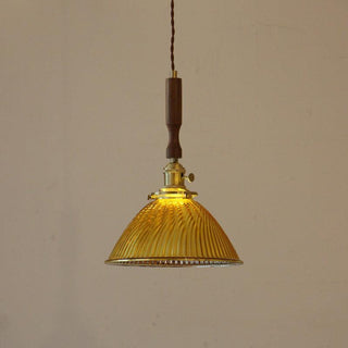 Tiber Farmhouse Glass Pendant Light
