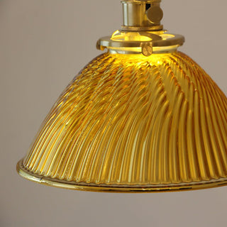 Tiber Farmhouse Glass Pendant Light