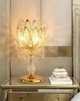 Tiffany Luxury Metal Table Light