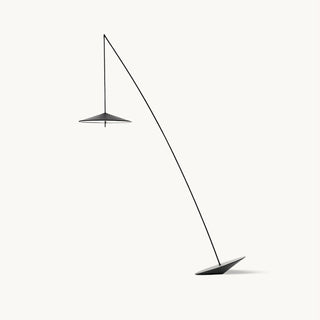Zen Modern Metal Arc Floor Lamp