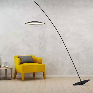 Zen Modern Metal Arc Floor Lamp