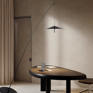 Zen Modern Metal Arc Floor Lamp
