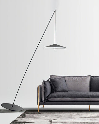 Zen Modern Metal Arc Floor Lamp