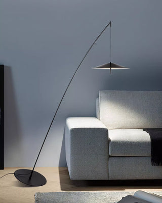Zen Modern Metal Arc Floor Lamp