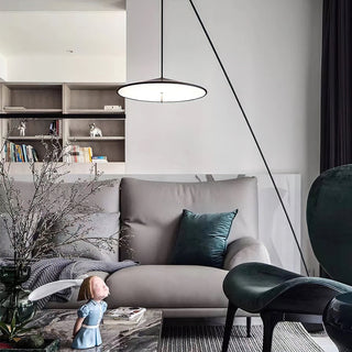 Zen Modern Metal Arc Floor Lamp