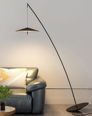 Zen Modern Metal Arc Floor Lamp