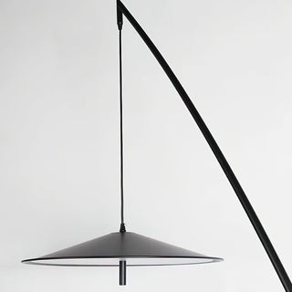 Zen Modern Metal Arc Floor Lamp
