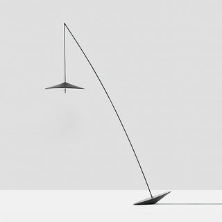 Zen Modern Metal Arc Floor Lamp