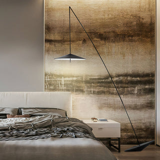 Zen Modern Metal Arc Floor Lamp