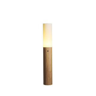 Timber Column Minimalist Wood Floor Light