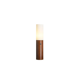 Timber Column Minimalist Wood Floor Light