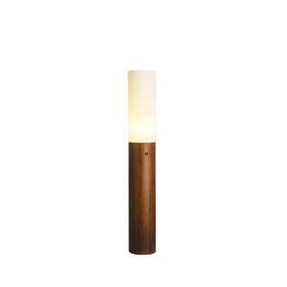 Timber Column Minimalist Wood Floor Light