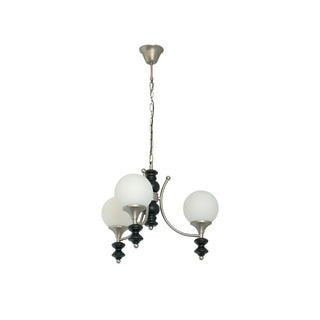 Tina Mid-Century Modern Wood Chandelier