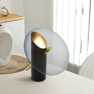 Tinge Sculptural Iron Table Light