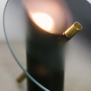 Tinge Sculptural Iron Table Light