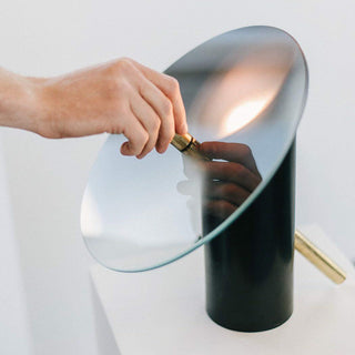 Tinge Sculptural Iron Table Light