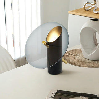 Tinge Sculptural Iron Table Light