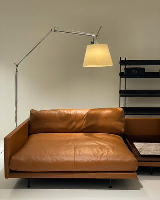 Biank Modern Metal Glass Floor Lamp