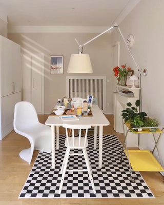 Biank Modern Metal Glass Floor Lamp