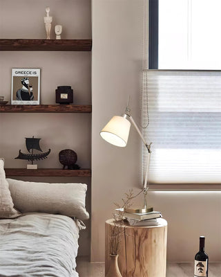 Lip Modern Metal Glass Desk Lamp
