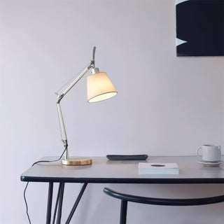 Lip Modern Metal Glass Desk Lamp