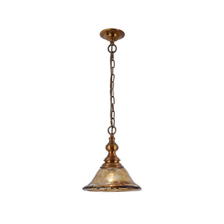 Nerith Vintage Glass Pendant Light