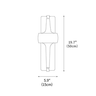 Torch Contemporary Glass Wall Light