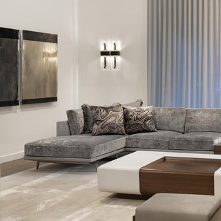 Torch Contemporary Glass Wall Light
