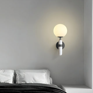Lynor Modern Marble Glass Wall Sconce