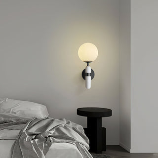 Lynor Modern Marble Glass Wall Sconce