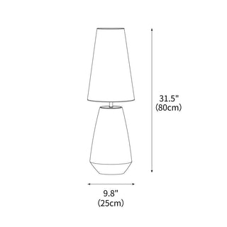 Torrent Sculptural Ceramics Table Light