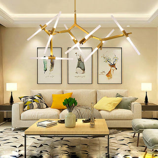 Elowen Tree Contemporary Metal Chandelier