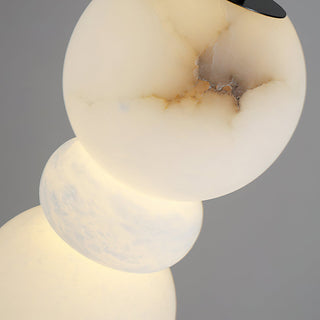 Lila Minimalist Alabaster Table Lamp