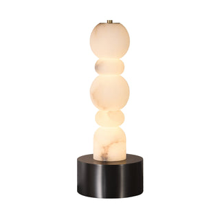 Lila Minimalist Alabaster Table Lamp