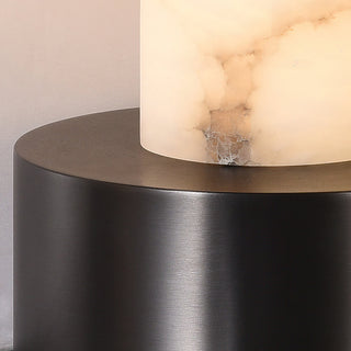 Lila Minimalist Alabaster Table Lamp
