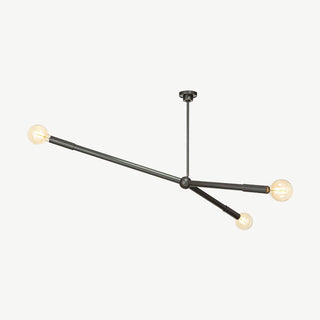 Triad Avant-garde Brass Chandelier