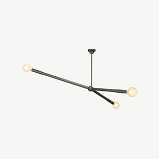 Triad Avant-garde Brass Chandelier