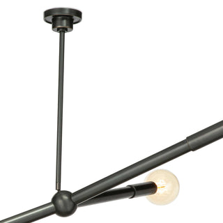 Triad Avant-garde Brass Chandelier