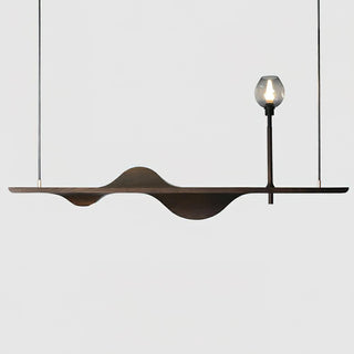 Tide Contemporary Wood Pendant Light