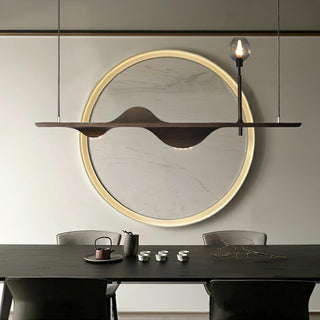 Tide Contemporary Wood Pendant Light