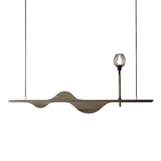 Tide Contemporary Wood Pendant Light
