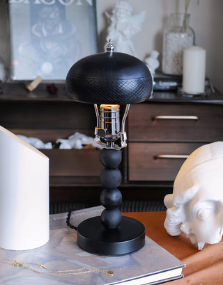 Elowen Vintage Wood Table Light