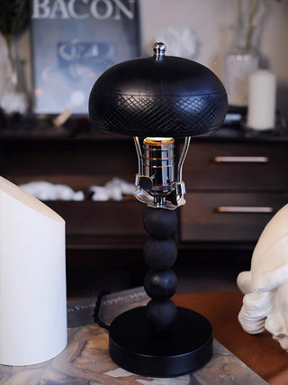 Elowen Vintage Wood Table Light