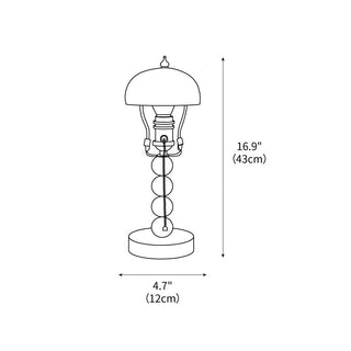 Elowen Vintage Wood Table Light