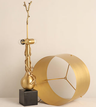 Twig Chic Brass Table Light