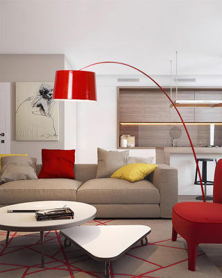 Twiggy Modern Metal Arc Floor Lamp