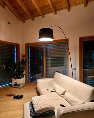 Twiggy Modern Metal Arc Floor Lamp