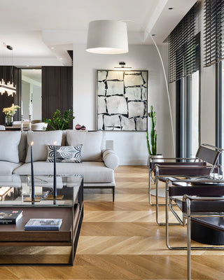 Twiggy Modern Metal Arc Floor Lamp