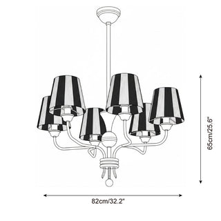 Zyris Vintage Metal Chandelier