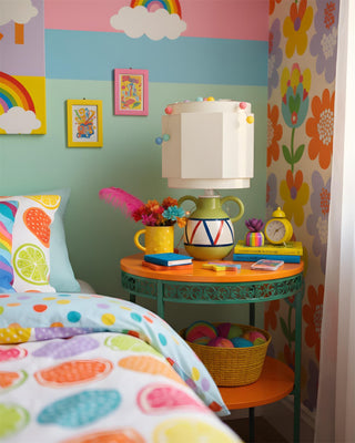 Rivan Minimalist Fabric Table Lamp